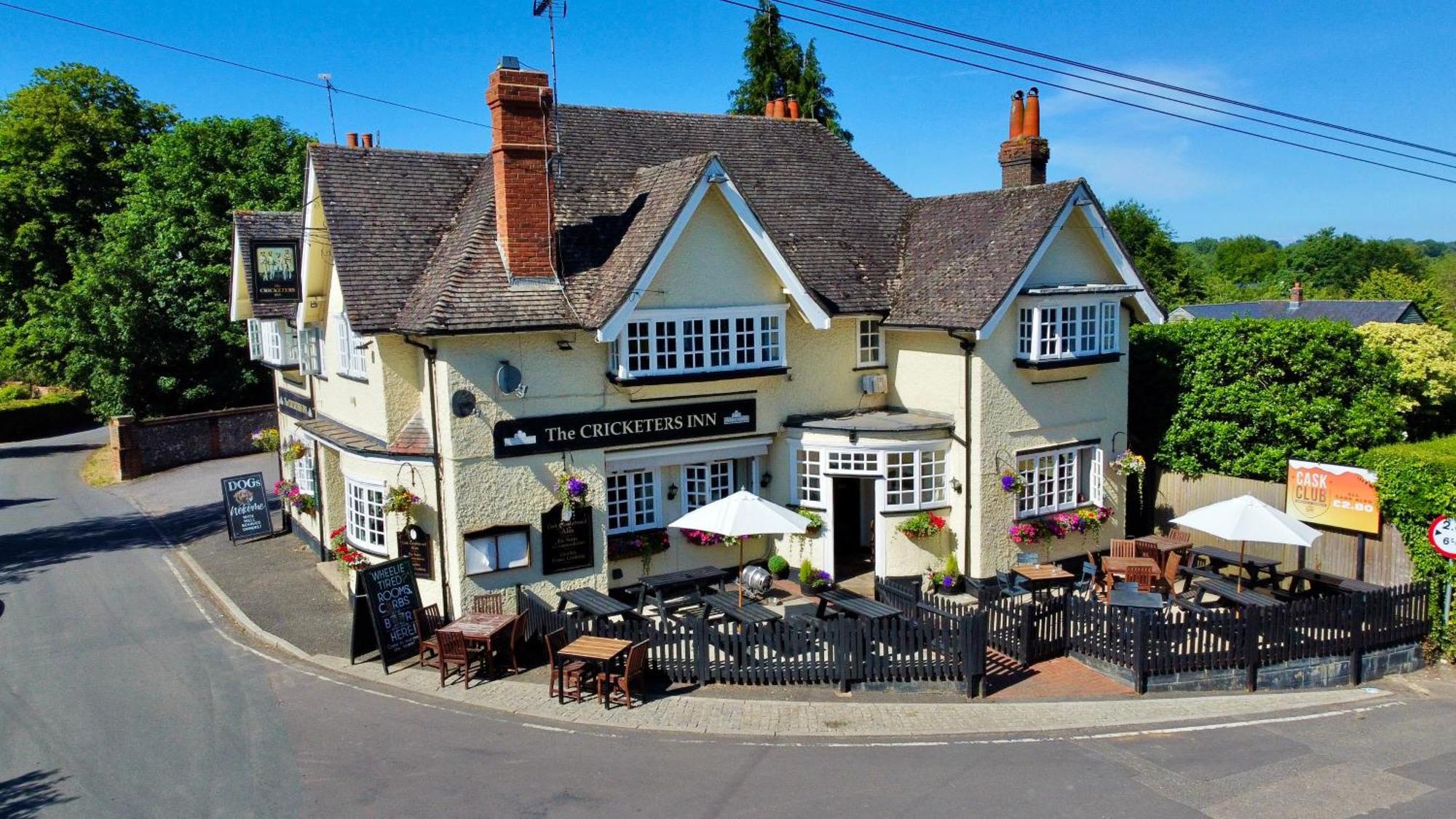 The Cricketers Inn Winchester Exterior foto